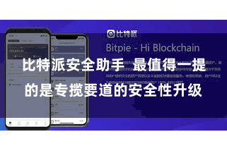 比特派安全助手 最值得一提的是专揽要道的安全性升级