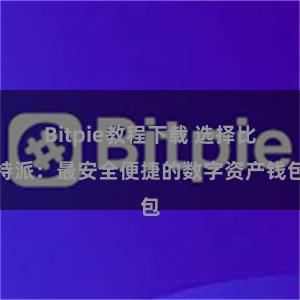 Bitpie教程下载 选择比特派：最安全便捷的数字资产钱包