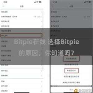 Bitpie在线 选择Bitpie的原因，你知道吗？