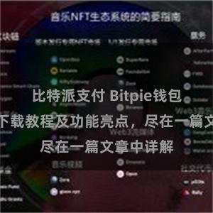 比特派支付 Bitpie钱包最新版本下载教程及功能亮点，尽在一篇文章中详解