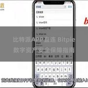 比特派APP直连 Bitpie数字资产安全保障指南