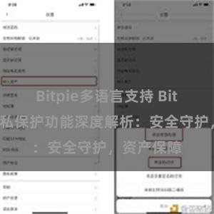 Bitpie多语言支持 Bitpie钱包隐私保护功能深度解析：安全守护，资产保障