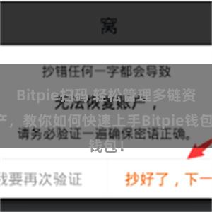 Bitpie扫码 轻松管理多链资产，教你如何快速上手Bitpie钱包！