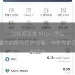 比特派系统 Bitpie钱包：强大的隐私保护功能，守护您的资产