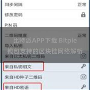 比特派APP下载 Bitpie钱包支持的区块链网络解析