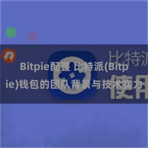 Bitpie配置 比特派(Bitpie)钱包的团队背景与技术实力