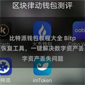 比特派钱包教程大全 Bitpie快速恢复工具，一键解决数字资产丢失问题