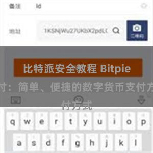 比特派安全教程 Bitpie支付：简单、便捷的数字货币支付方式