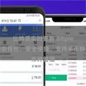 比特派实时更新 Bitpie全功能钱包，安全便捷，支持多币种管理