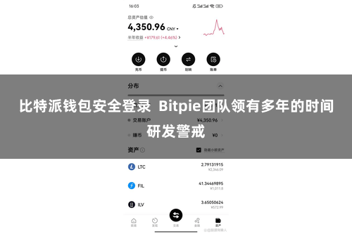 比特派钱包安全登录  Bitpie团队领有多年的时间研发警戒
