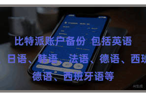 比特派账户备份  包括英语、中语、日语、韩语、法语、德语、西班牙语等